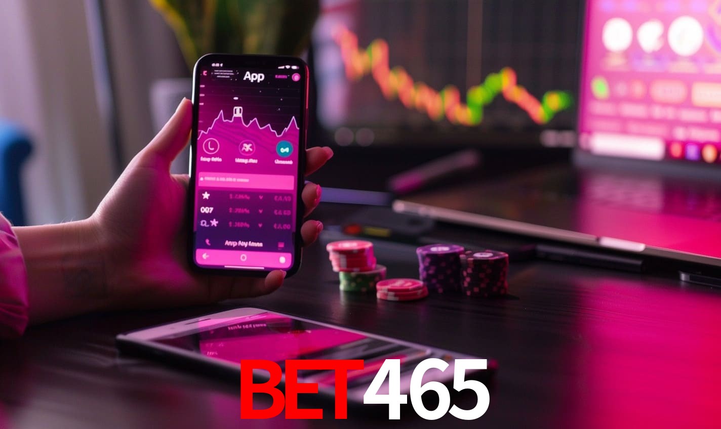 Comparação APP mobile vs versão web da bet465